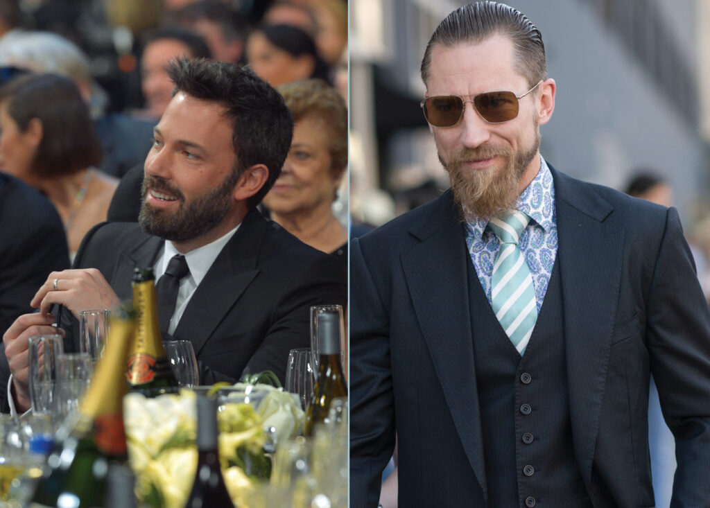 Barbas de éxito: primero fue la barba y después el Óscar para Ben Affleck. La de Justin O'Shea, cazatendencias y director de compras de MyTheresa ha creado escuela.