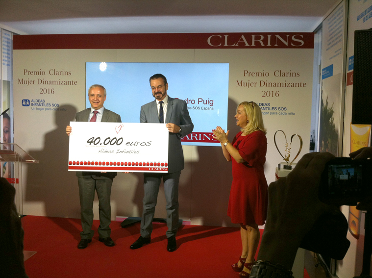 Olivier Courtin Clarins, Pedro Puig, Isabelle Picou Clarins
