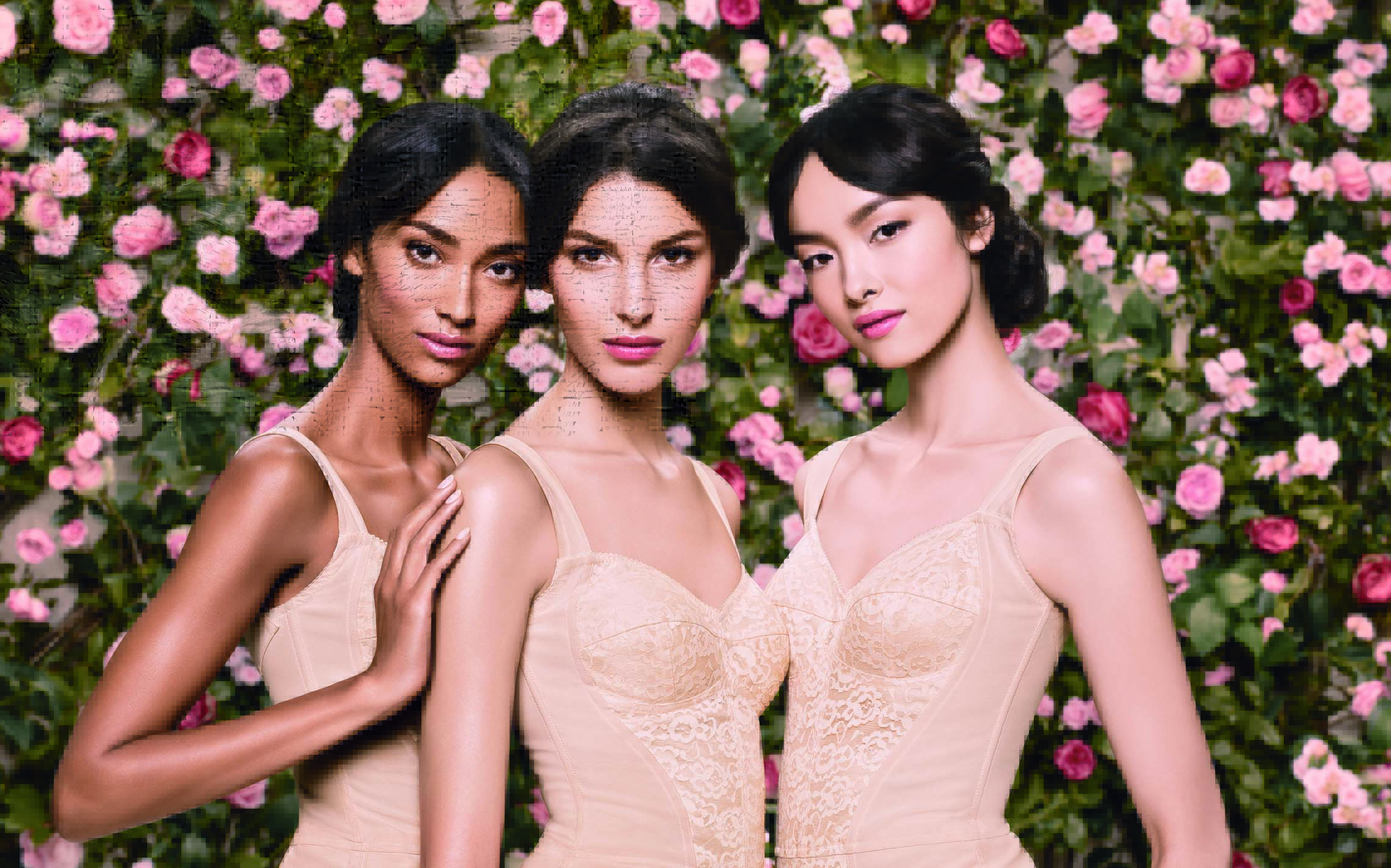 Visual publicitario de Dolce & Gabbana Skincare, la primera línea de cuidado facial de la marca