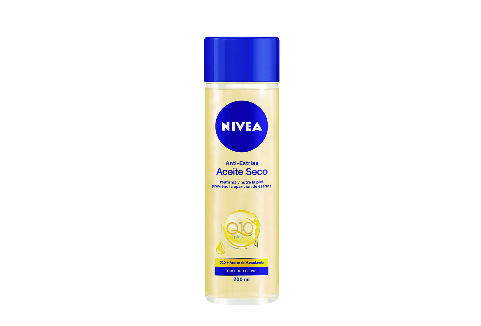 Nivea Aceite Seco Anti-Estrías Q10 Plus.