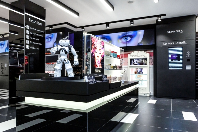 Sephora Flash, rue Rivoli, París.
