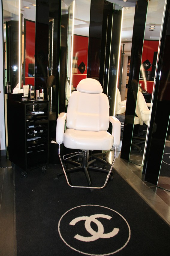 Cabina de la Boutique Efímera de Chanel
