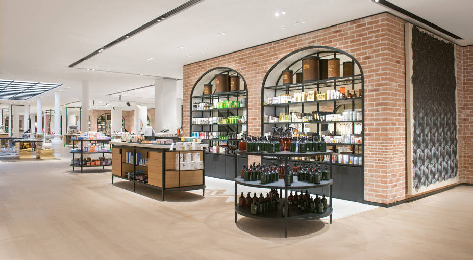 Espacio de belleza de Le Bon Marche Rive Gauche.