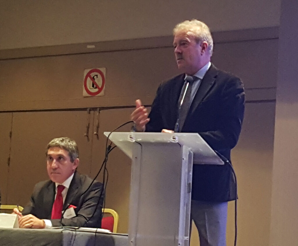 Manuel Campo Vidal, en la presentación del estudio de Infoadex.