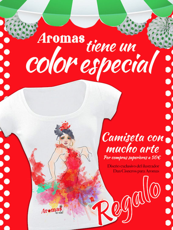 Promoción Aromas Feria de Abril 2016.