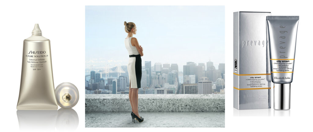 Cosmética urbana Shiseido y Prevage