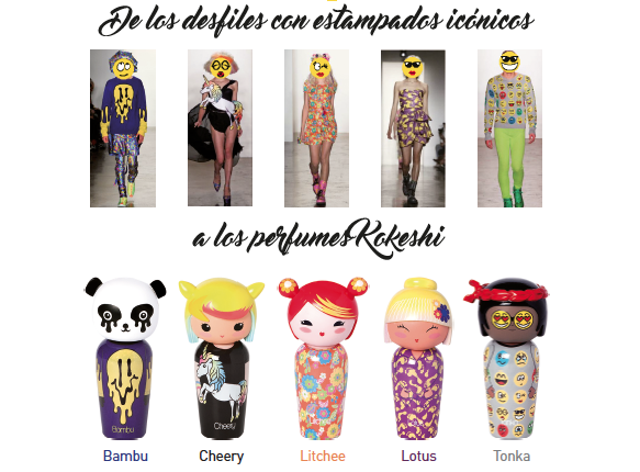 Colección Kokeshi by Jeremy Scott.
