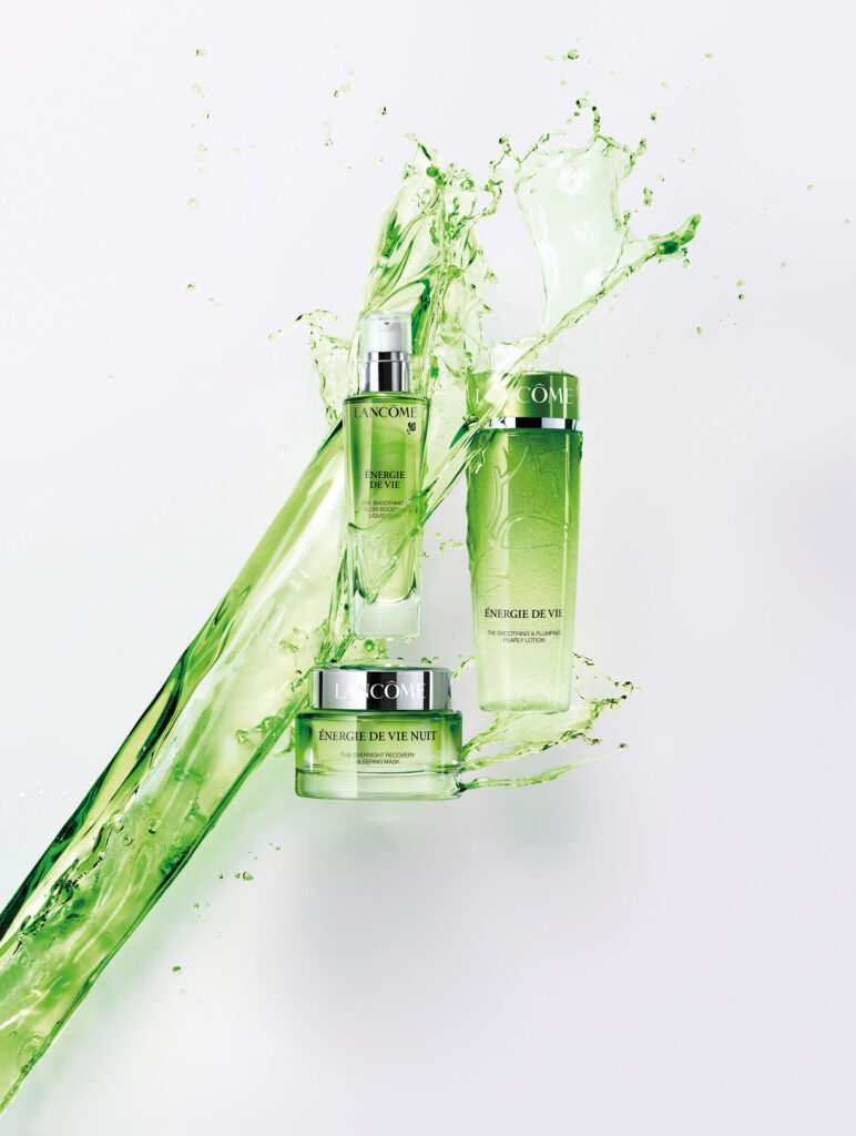 Lancôme Énergie de Vie bodegón de productos