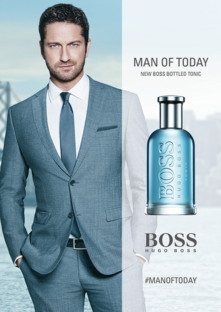 Boss Bottled, Hugo Boss. Visual con Gerard Butler