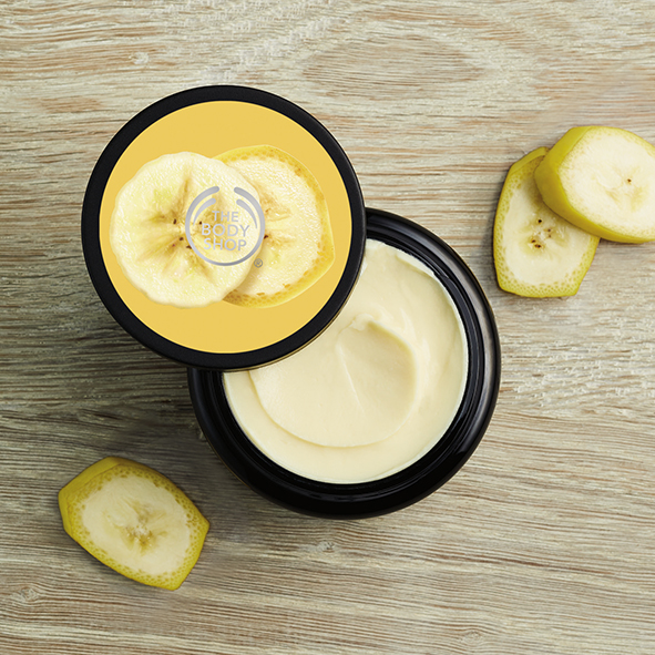 THE BODY SHOP Mascarilla Plátano. Línea capilar vegetariana.