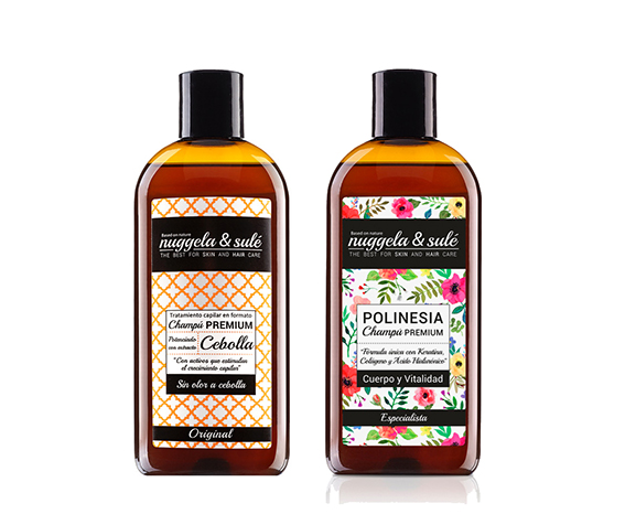 Nuggela & Sulé, champú de cebolla y champú polinesia