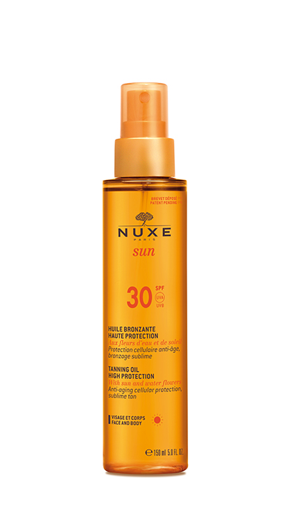 NUXE Aceite Bronceador Rostro y Cuerpo SPF 30