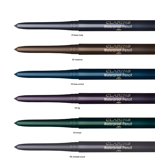 Waterproof Pencil Clarins, seis colores