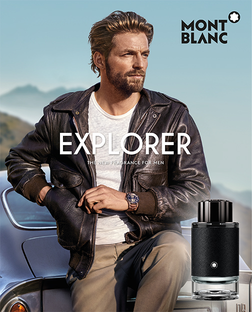 Montblanc Explorer, visual del nuevo perfume masculino de Montblanc 2019