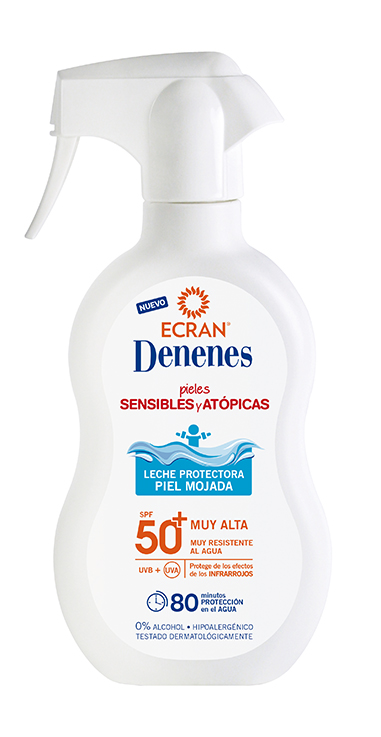 Ecran Denenes Leche Protectora 300ml SPF 50 +, pieles sensibles y atópicas