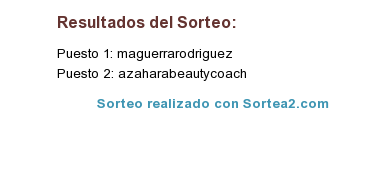 Sorteo My Clarins
