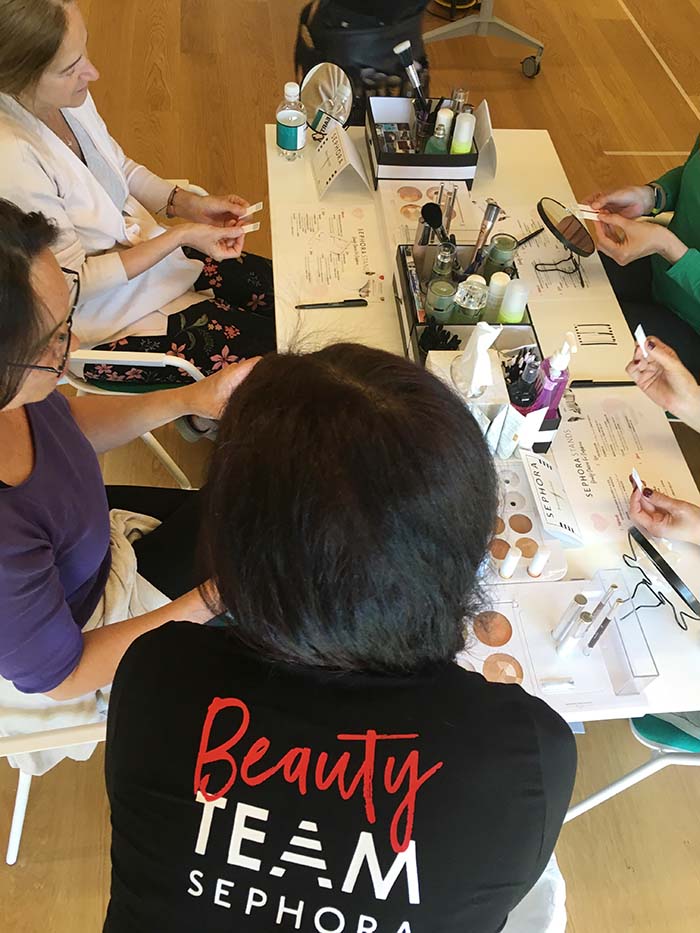Beauty Classes for Confidence en Sephora