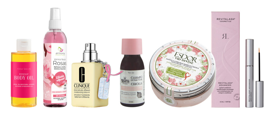 Cosméticos solidarios para luchar contra el cáncer de mama