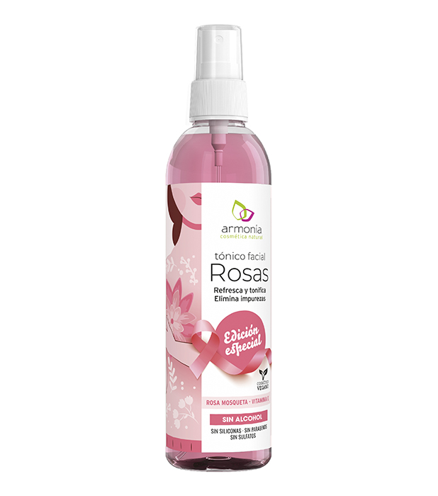 Armonía Natural Tónico de Rosas solidario
