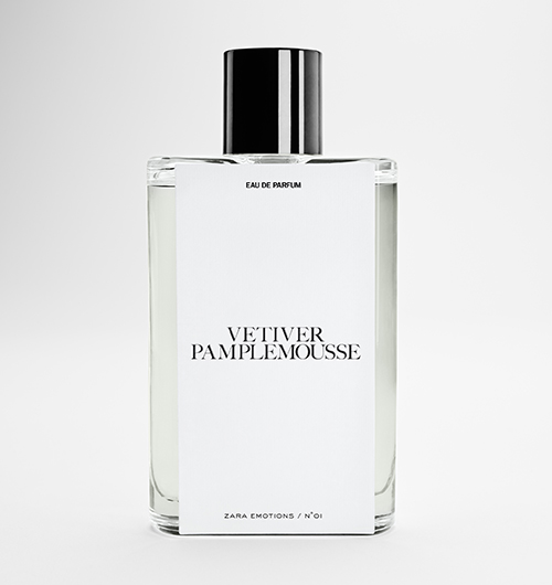 Perfume Vetiver Pamplemousse Zara Jo Malone