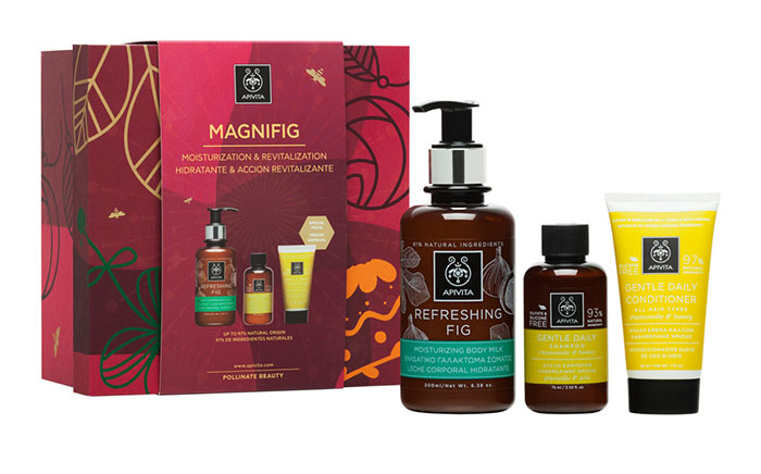 Apivita set hidratante y revitalizante de la gama Refreshing Fig