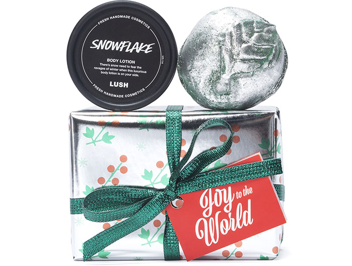 Lush Regalo de Navidad Joy to the world