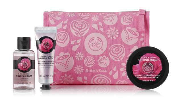 The Body Shop Neceser British Rose Delights