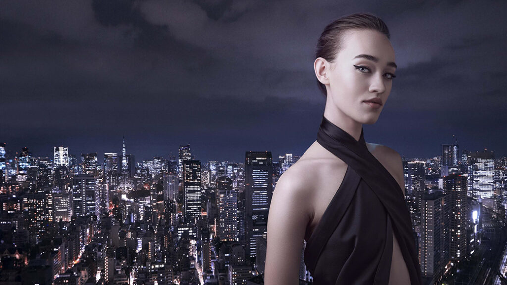 visual de Ginza nuevo perfume femenino de Shiseido