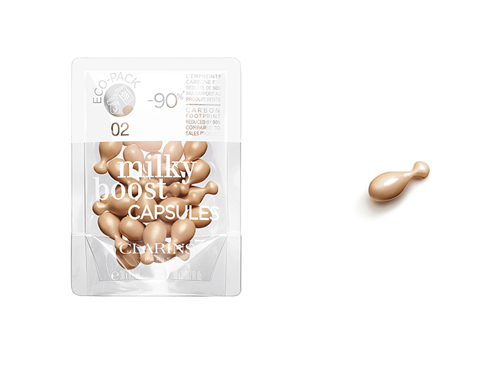 Milky Boost Capsules es biodegradable y permite la recarga de producto del envase original.