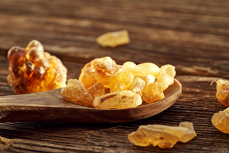 Perfumes orientales, mirra