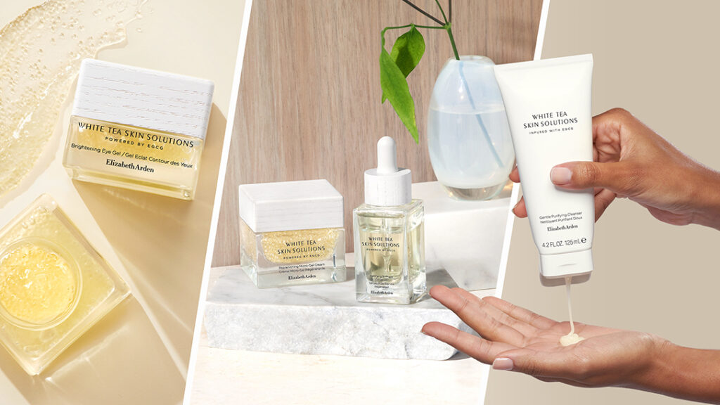 White Tea Skin Solutions, de Elizabeth Arden, línea de cuidado facial