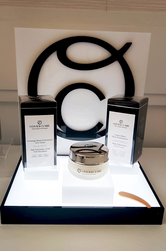 Olivier Claire, cosmética de lujo sostenible para el rostro y el cuerpo.