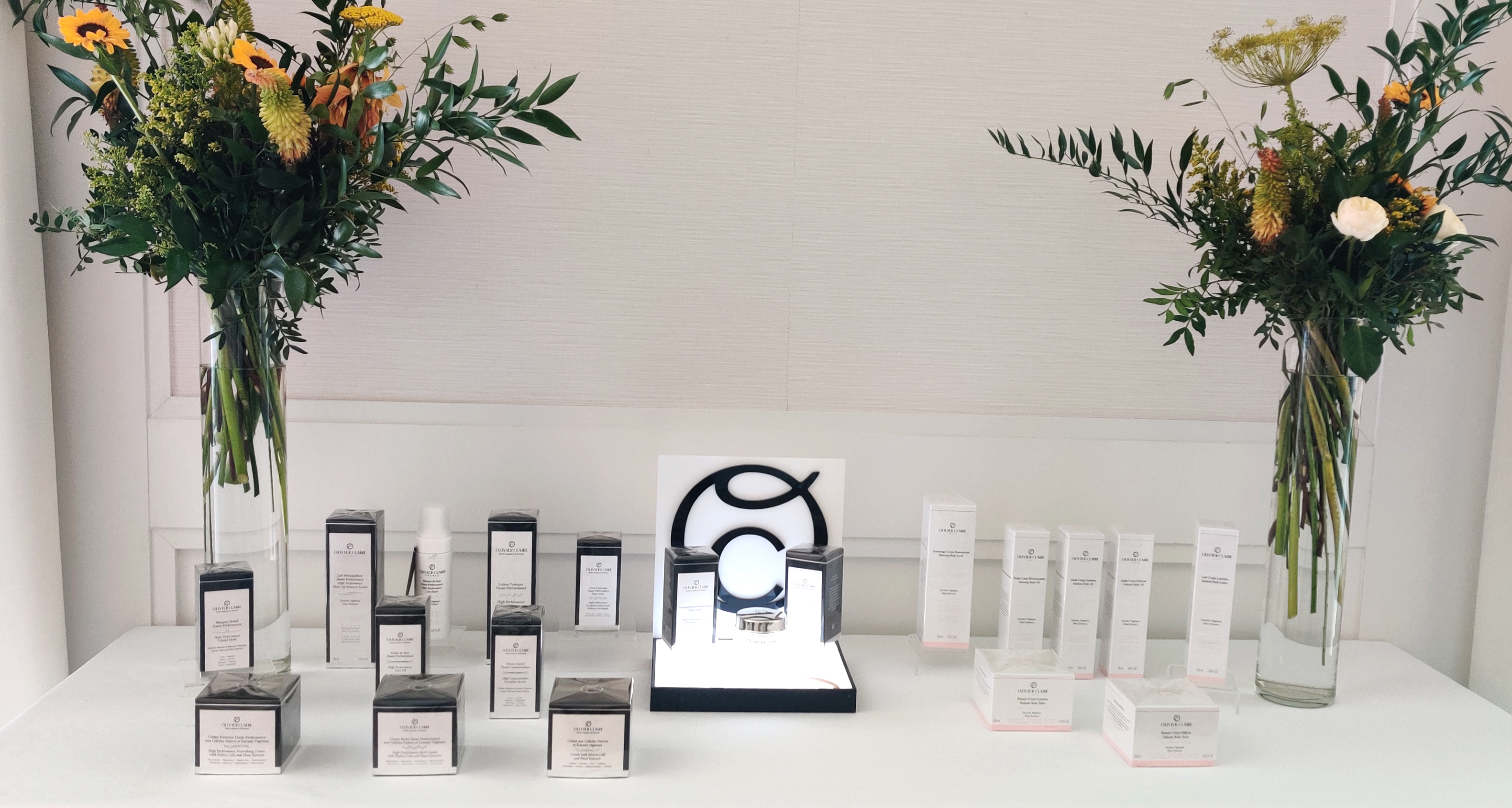 Olivier Claire, cosmética de lujo sostenible para el rostro y el cuerpo.