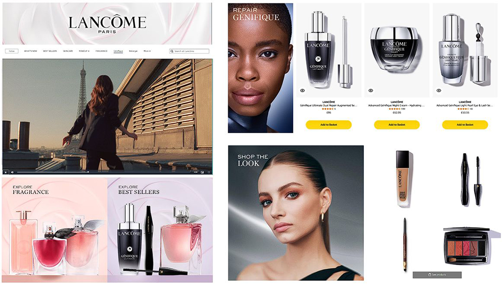 Lancôme desembarca en Amazon