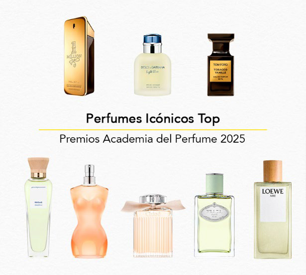 La Academia del Perfume revela el top de Perfumes Icónicos en la XVIII edición de los premios 2025