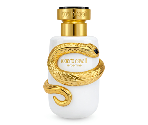 Roberto Cavalli Serpentine desfile frasco