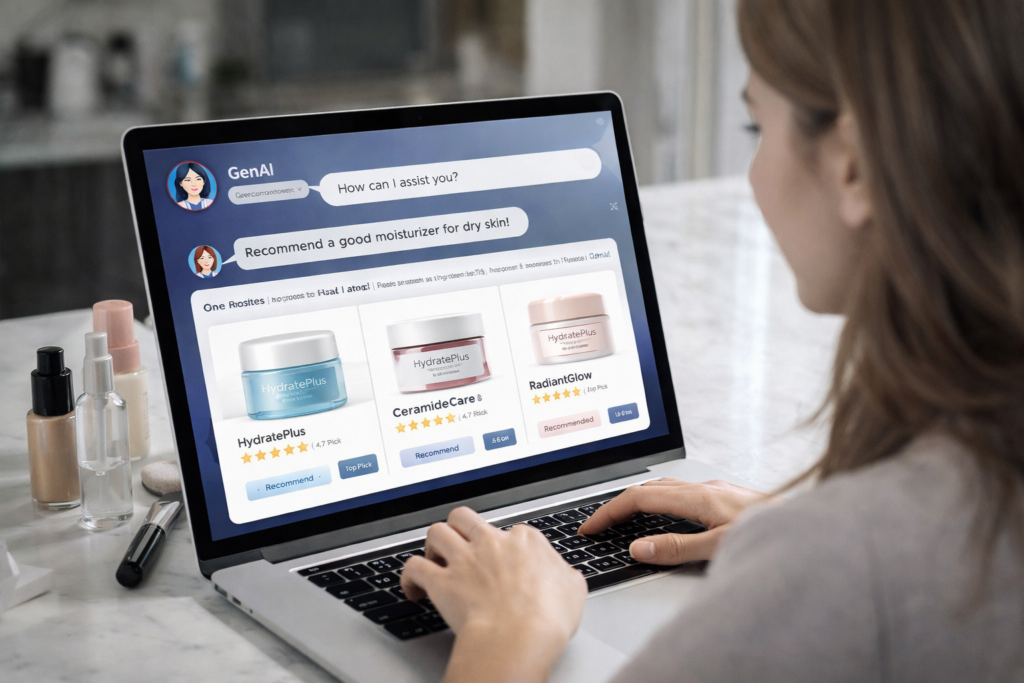 La inteligencia artificial cambia las reglas del juego de la belleza en territorio online