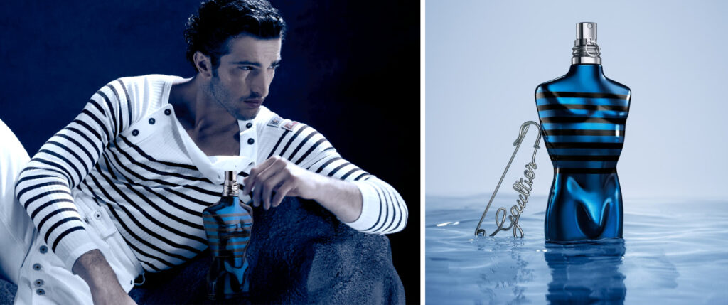 Le Male in Blue Jean Paul Gaultier