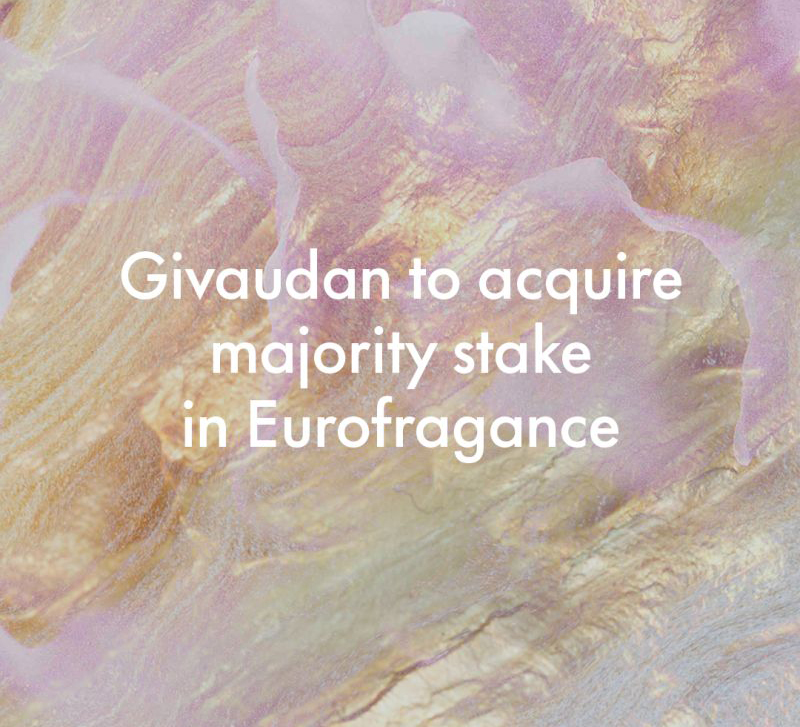 Givaudan compra una participación mayoritaria de Eurofragance