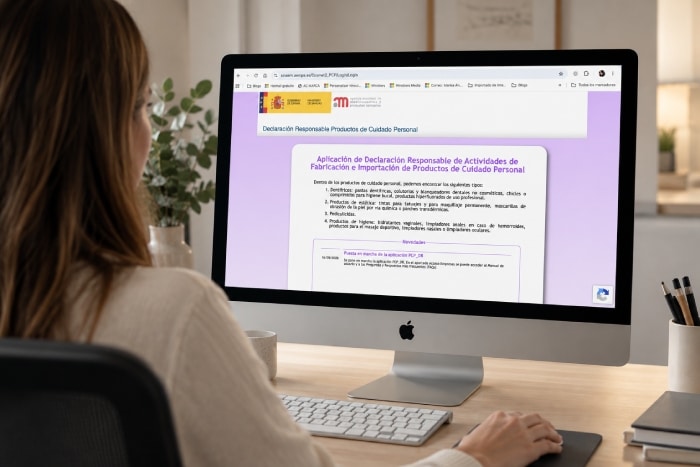 AEMPS trámite importación cuidado personal