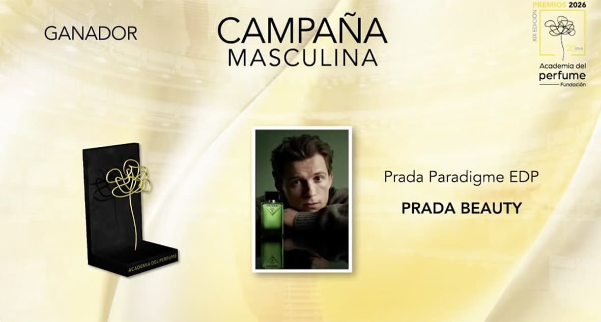 Mejor Campaña Masculina Ganador: Prada Paradigme
