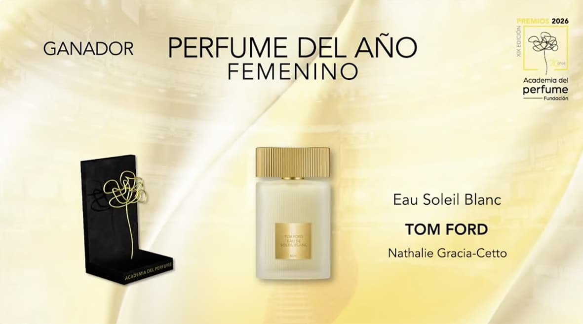Perfume del Año Femenino Ganador: Eau Soleil Blanc Marca: Tom Ford