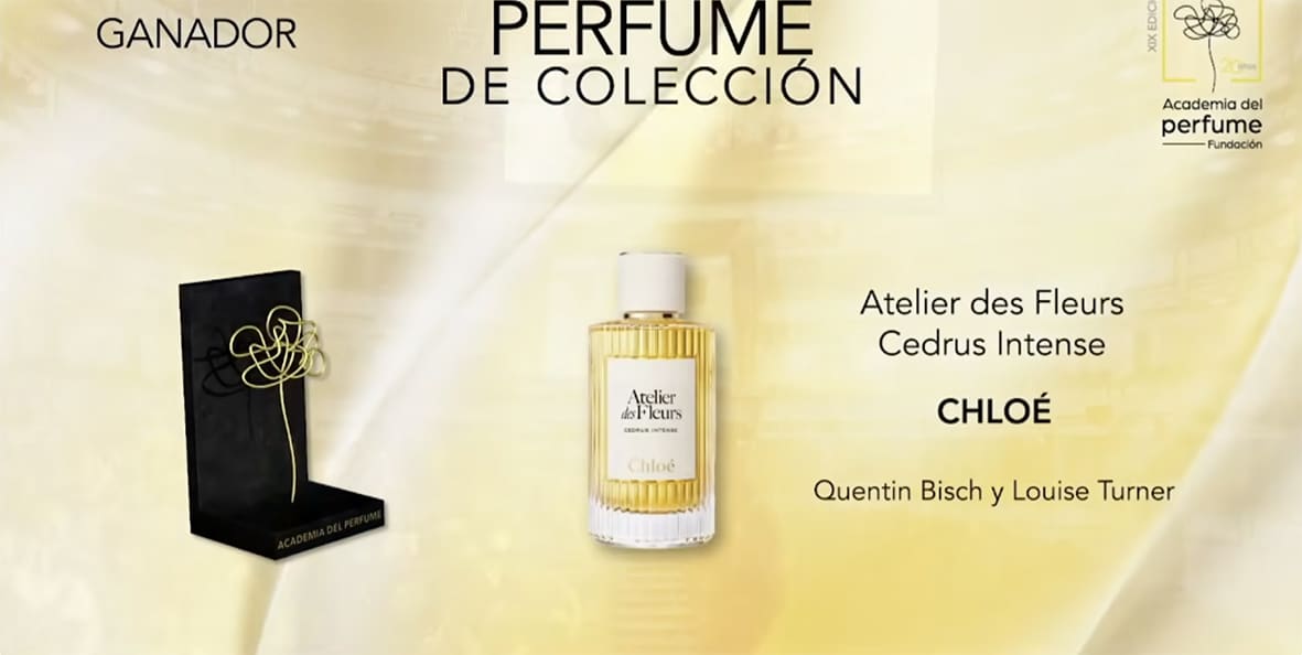 Perfume de Colección Ganador: Atelier des Fleurs Cedrus Intense Marca: Chloé