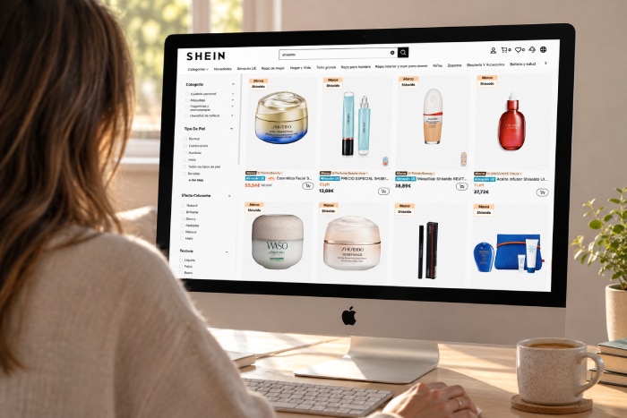 Shiseido demanda a Shein por vender productos de sus marcas sin autorización